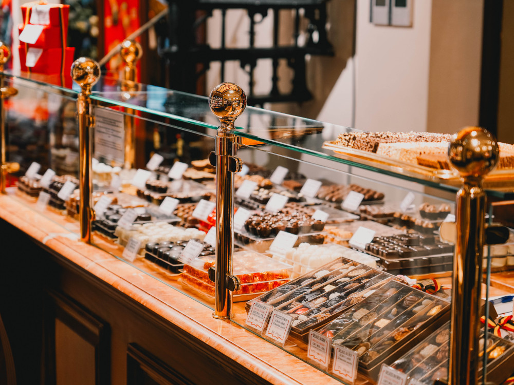 Belgische bonbons in Brussel