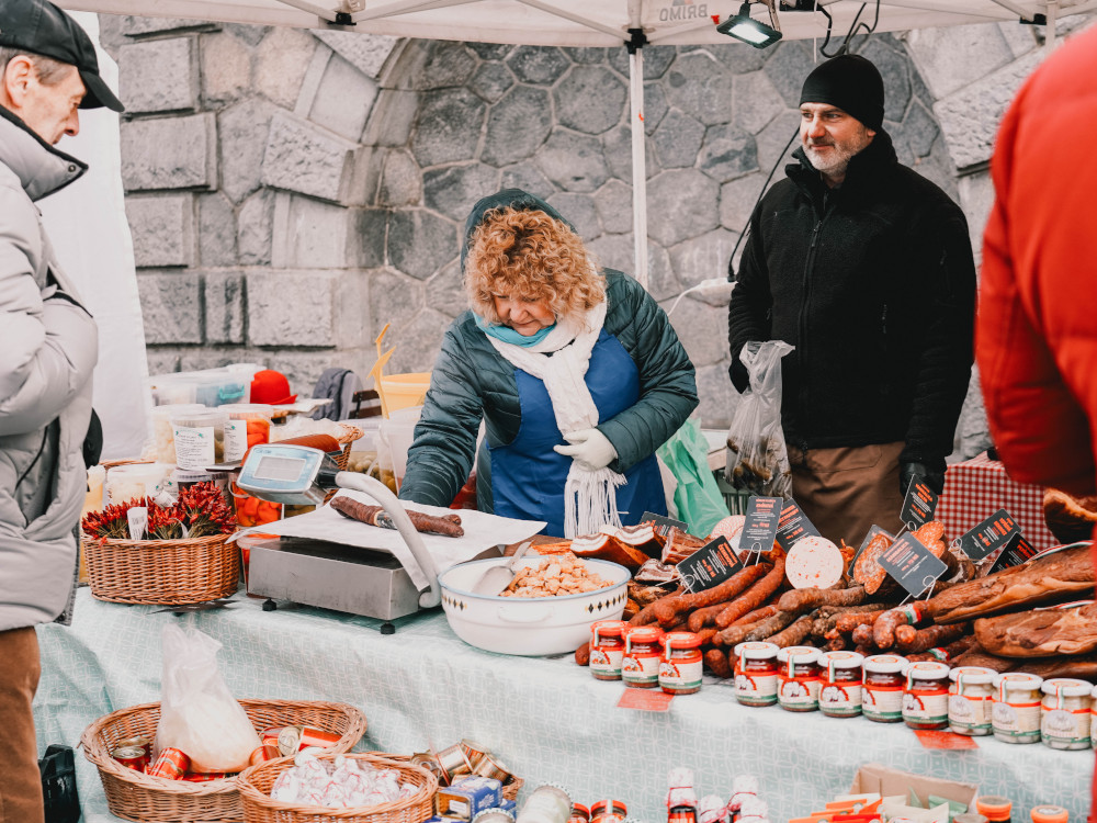 Boerenmarkt in Praag