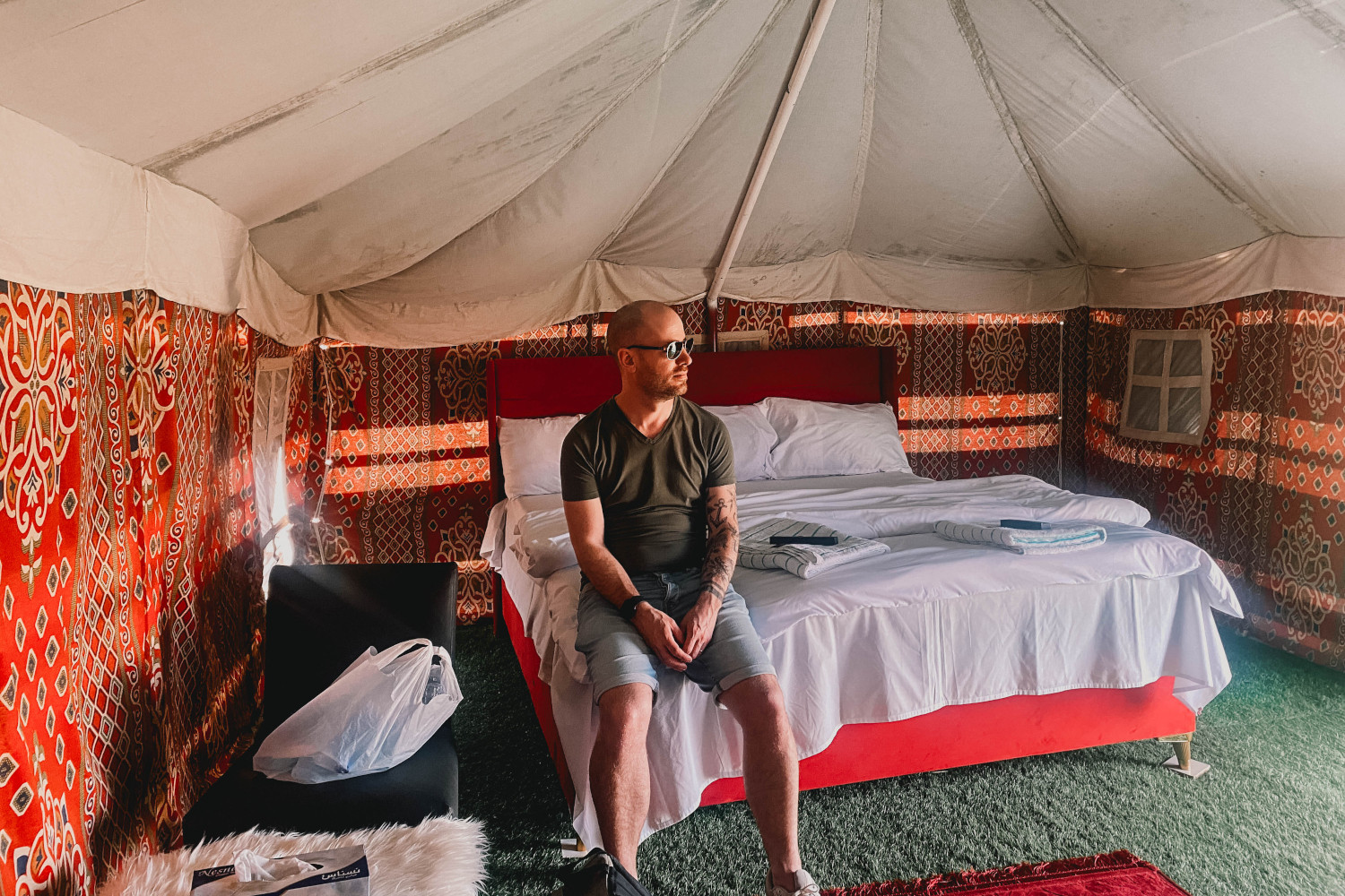 Tent in Wahiba Sands
