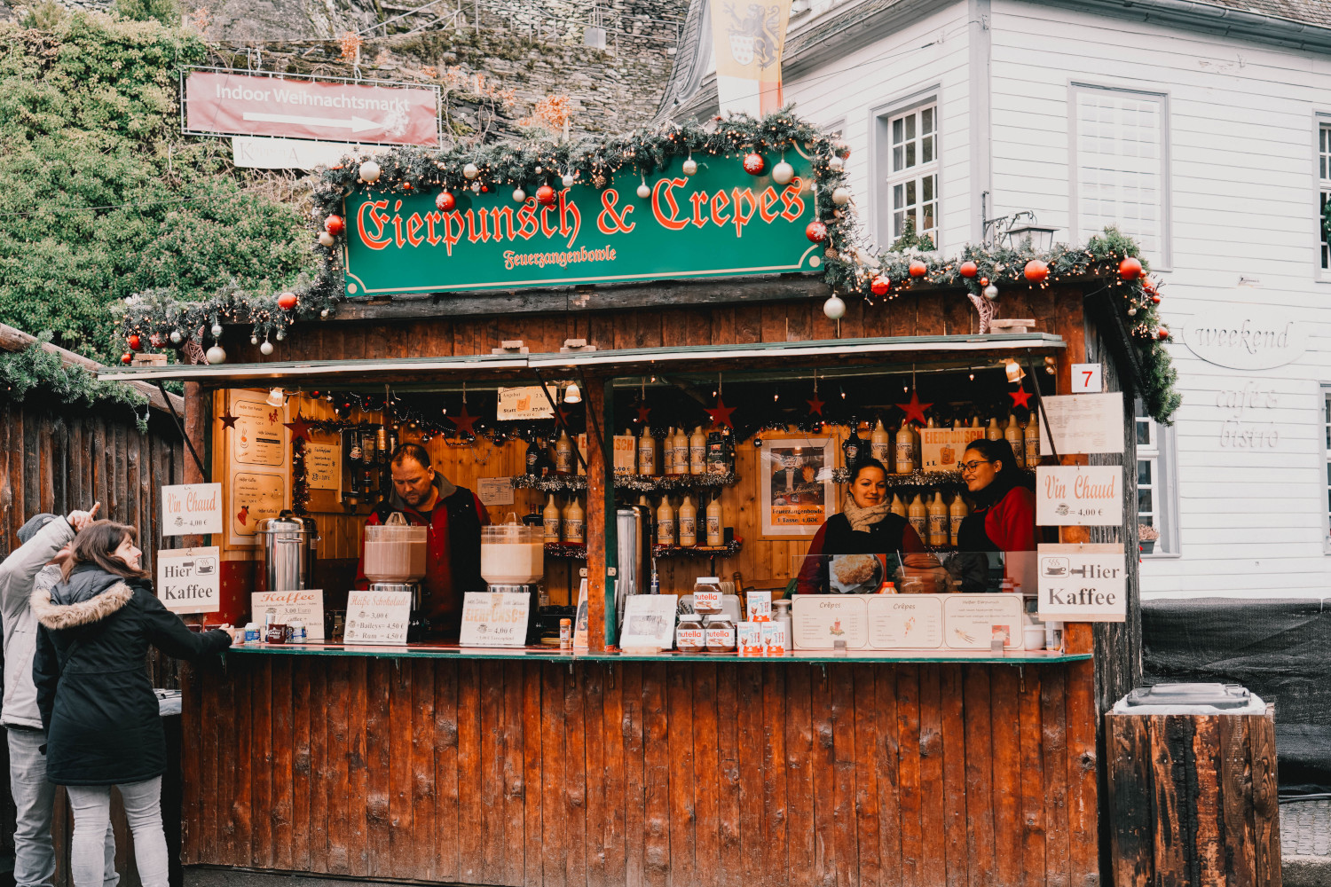 Kerstmarkt in Monschau