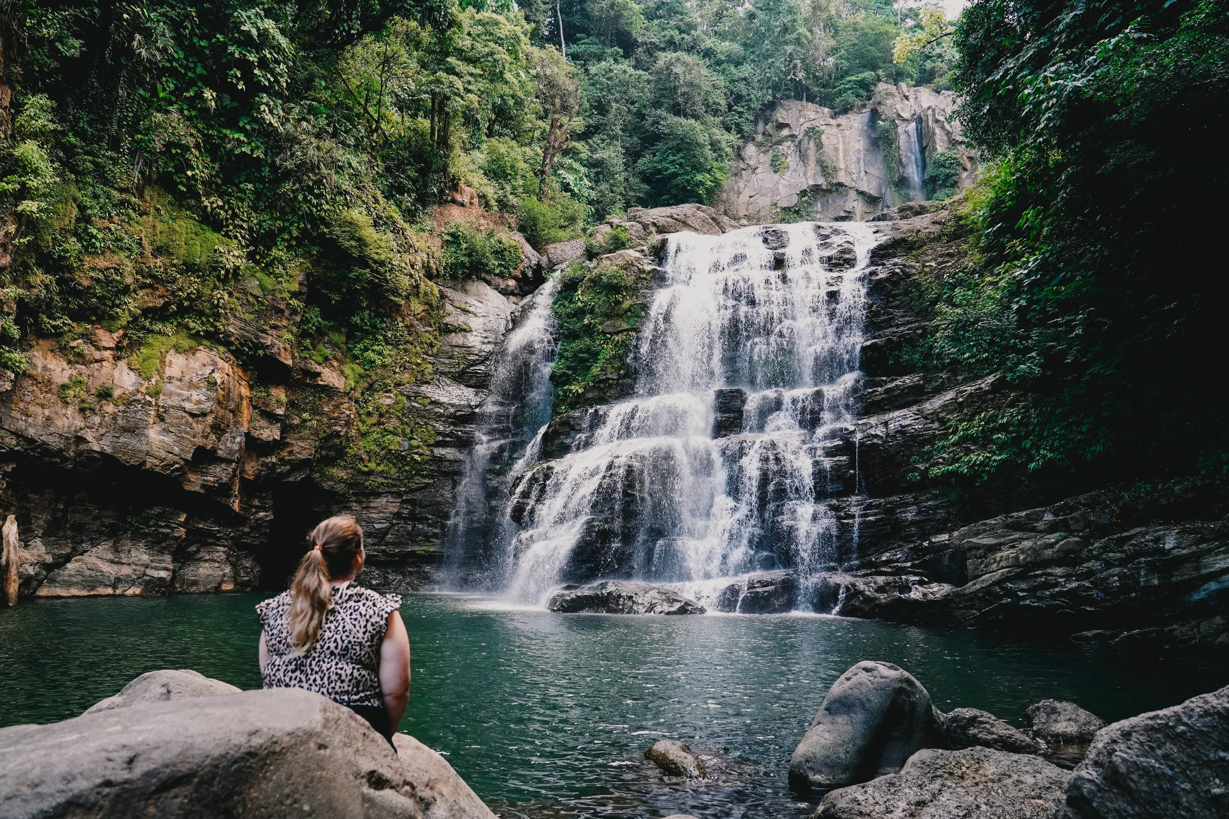 Quirne bij de Nauyaca Waterval