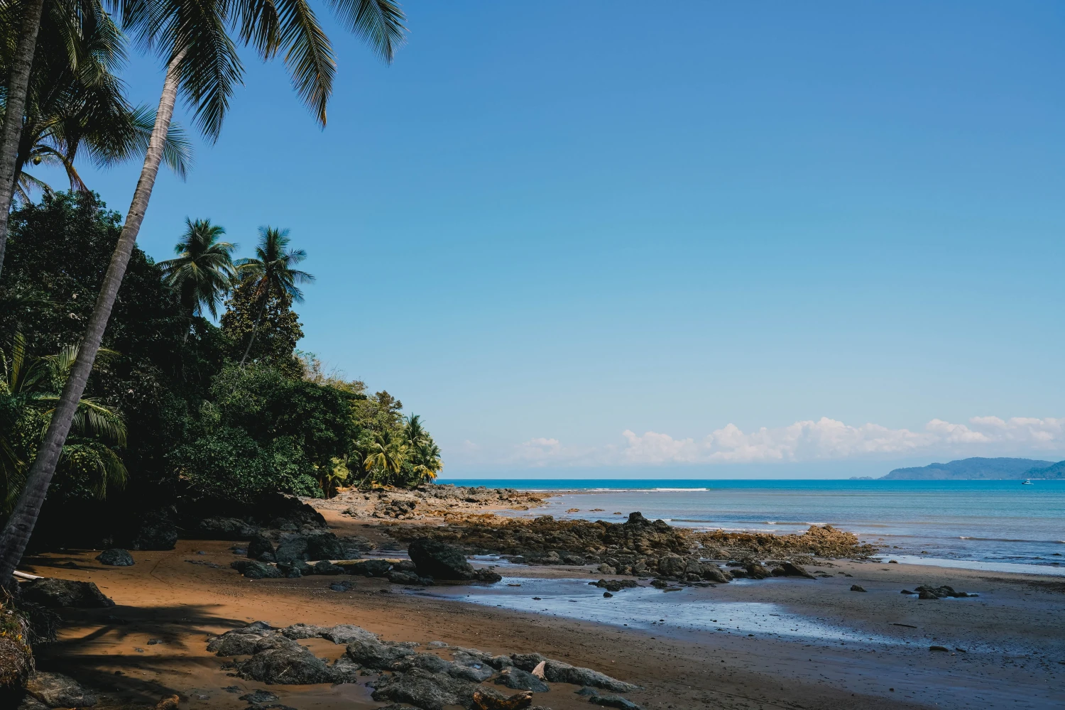 Strand bij Drake Bay